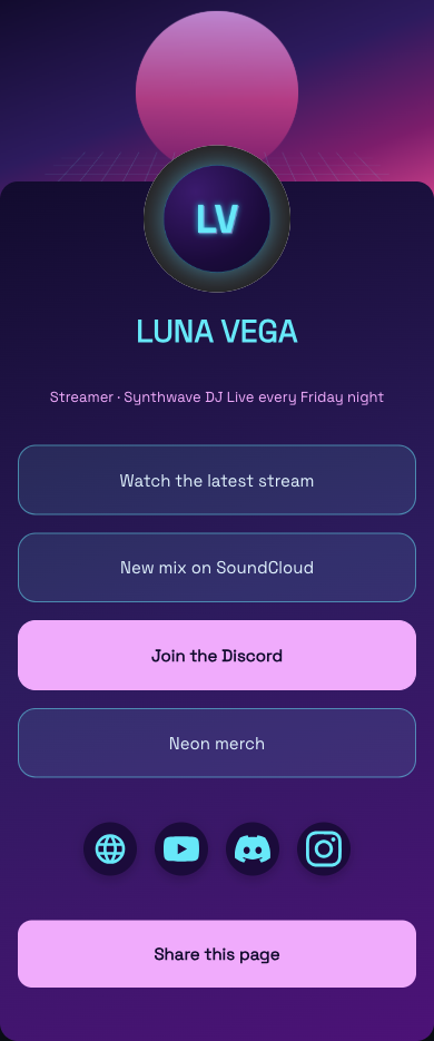 Preview of Vaporwave — Neon Nights