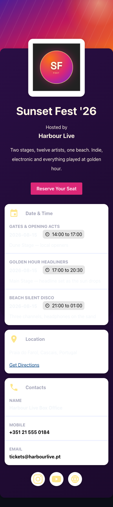 Preview of Sunset Fest — Music Festival