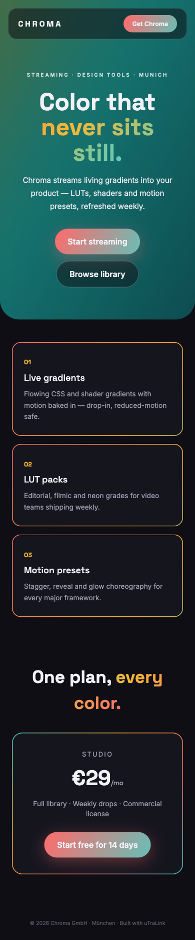 Preview of Chroma — Flow Gradient