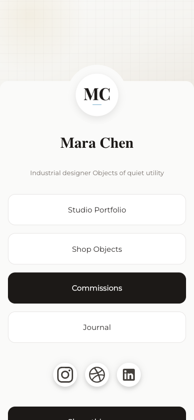 Preview of Porcelain — Minimal Studio
