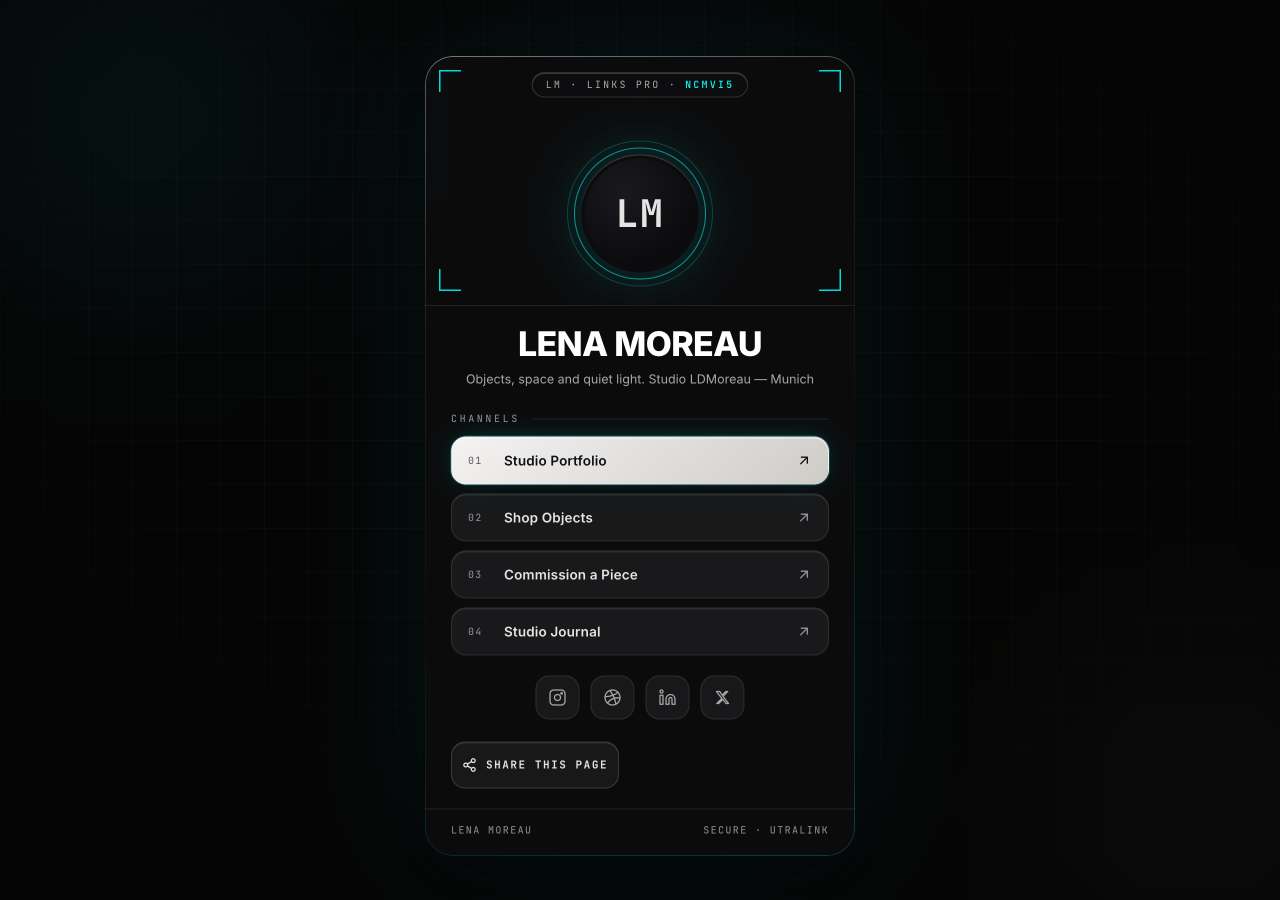 Preview of Links Pro — Liquid Glass