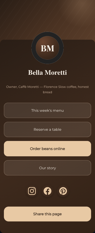 Preview of Coffee & Cream — Café Noir