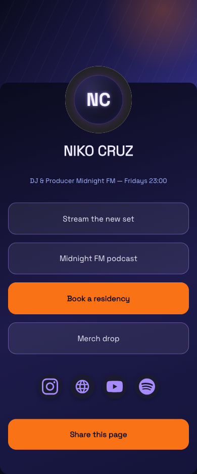 Preview of Midnight Neon — After Dark